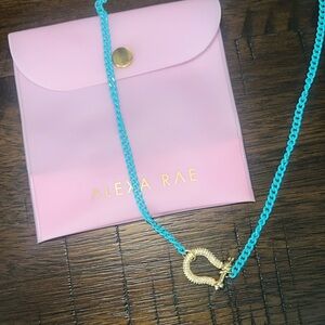 Turquoise Necklace BAR By Alexa Rae